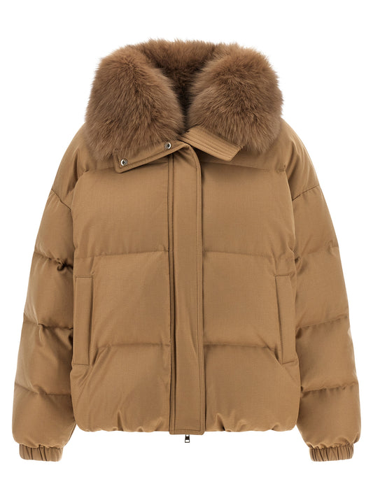 Down jacket with mittens Down jacket, Parka, Casual jackets
