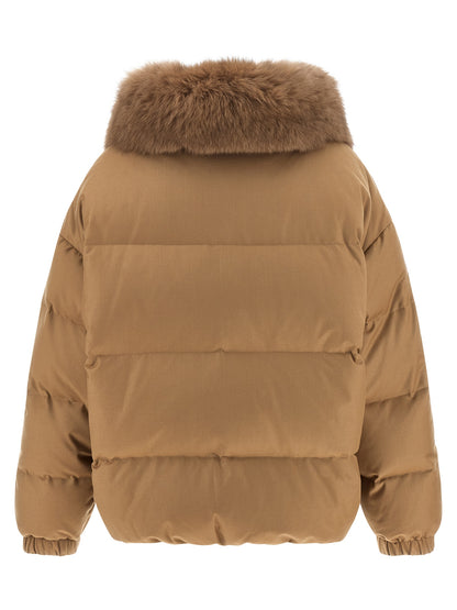 Down jacket with mittens Down jacket, Parka, Casual jackets