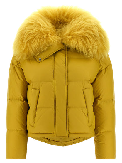 Fur insert down jacket Down jacket, Parka, Casual jackets