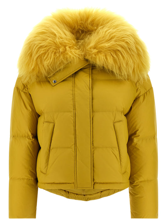 Fur insert down jacket Down jacket, Parka, Casual jackets