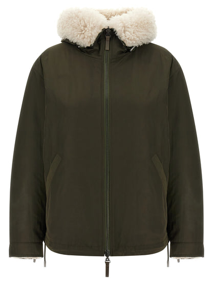 Reversible jacket Down jacket, Parka, Casual jackets