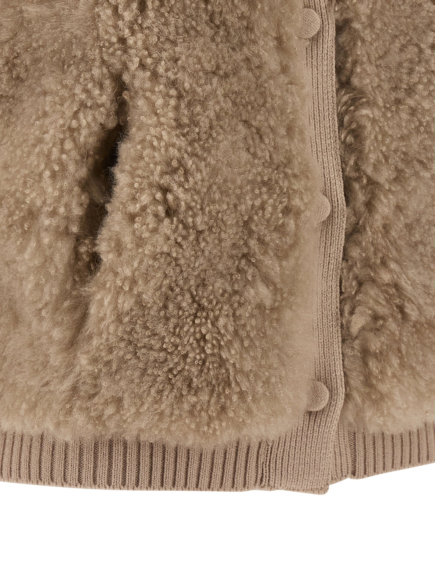 Shearling vest Fur