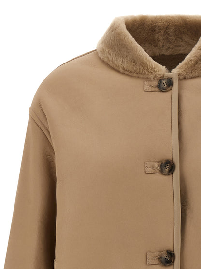Reversible jacket Fur
