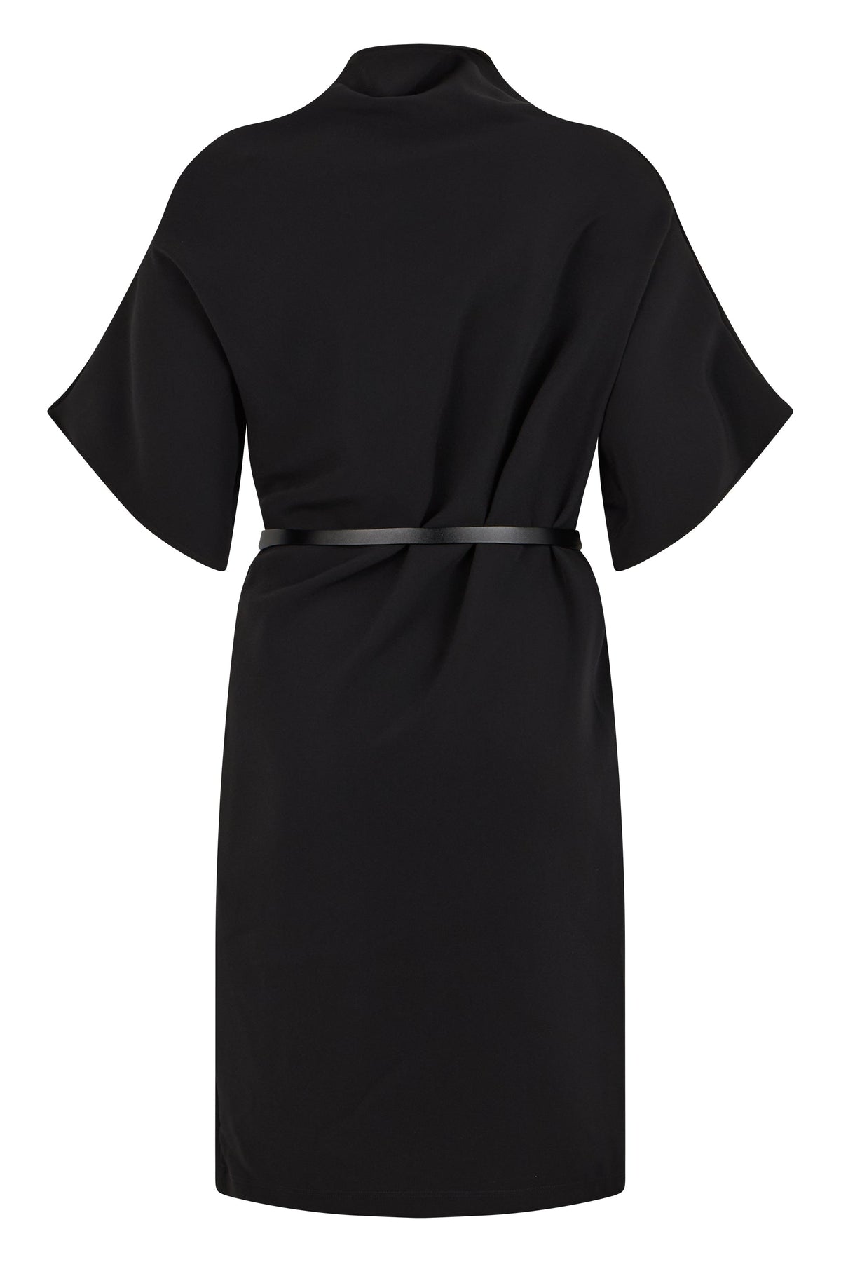 Midi dress with belt ACC