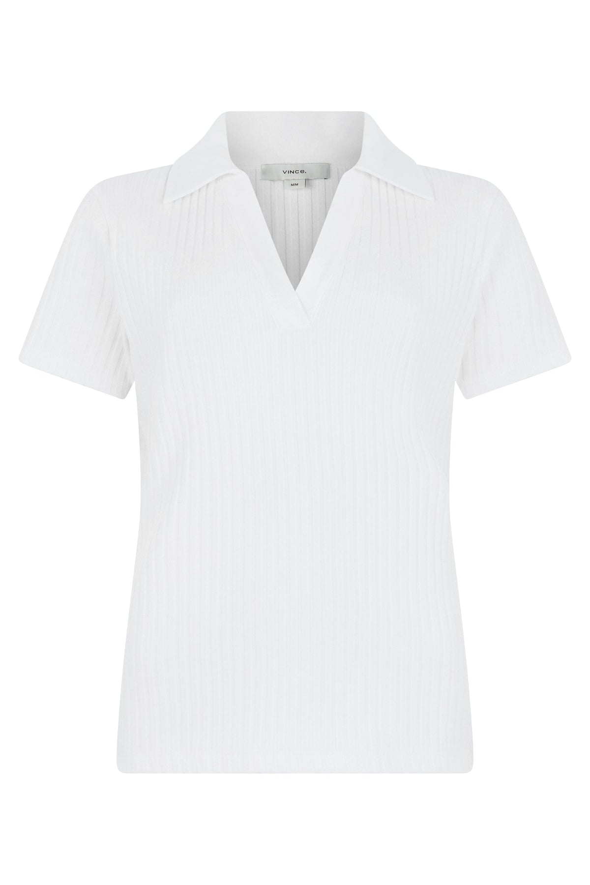 Cotton ribbed polo RTW
