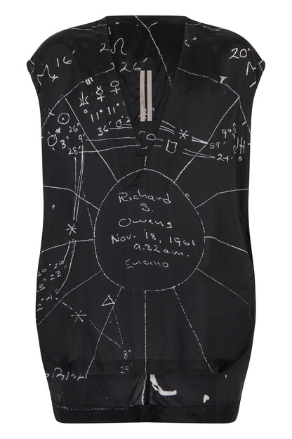 Cotton top with print RTW
