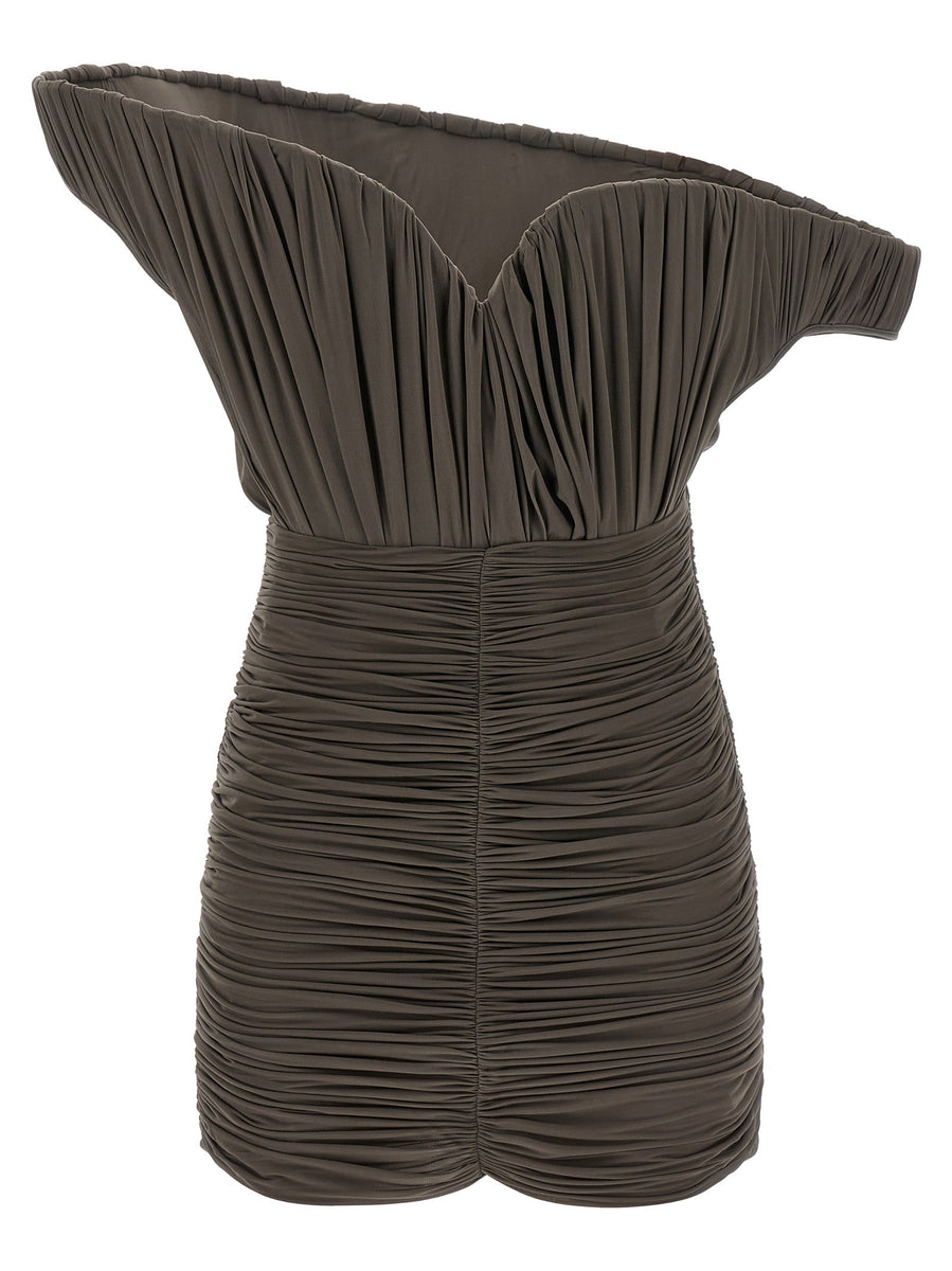 Magda Butrym Re26 dress 33 brown