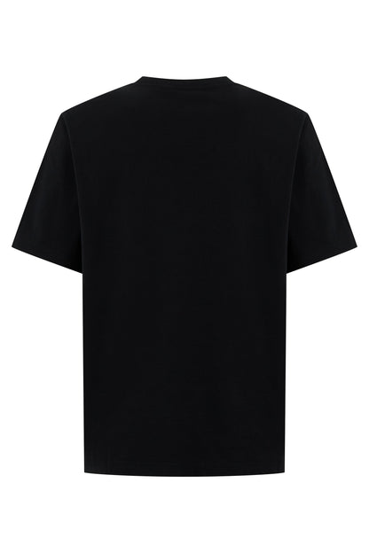 Cotton t-shirt with printed logo RTW