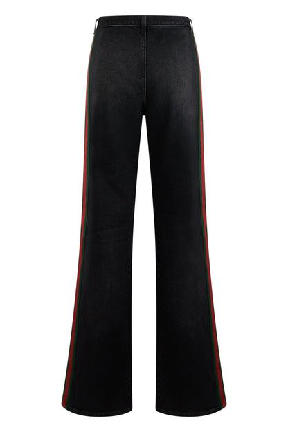 High-waisted flared jeans RTW
