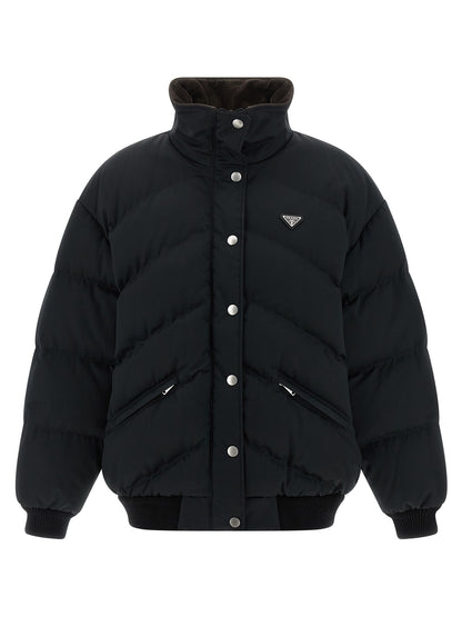 Logo down jacket Down jacket, Parka, Casual jackets