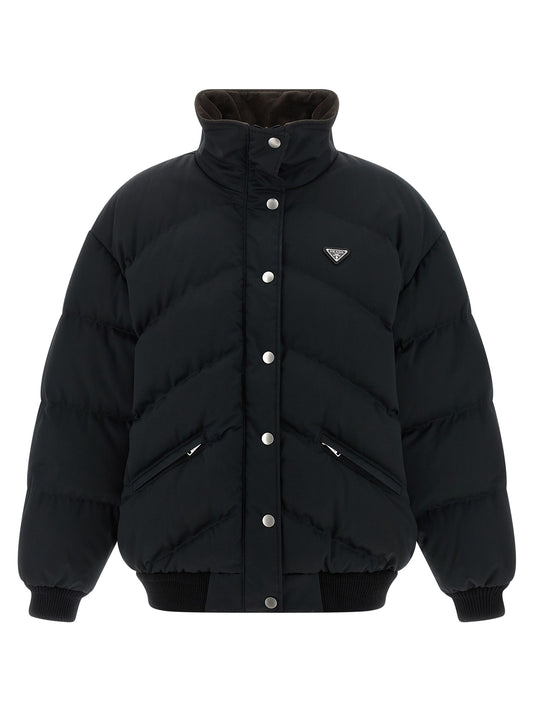 Logo down jacket Down jacket, Parka, Casual jackets