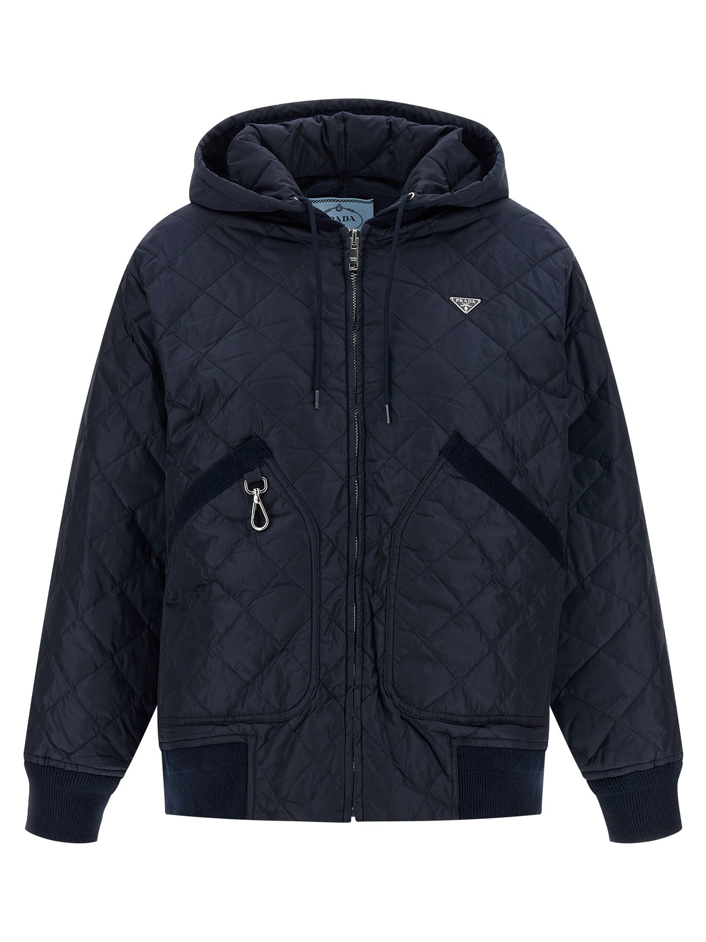 Quilted hooded jacket Down jacket, Parka, Casual jackets