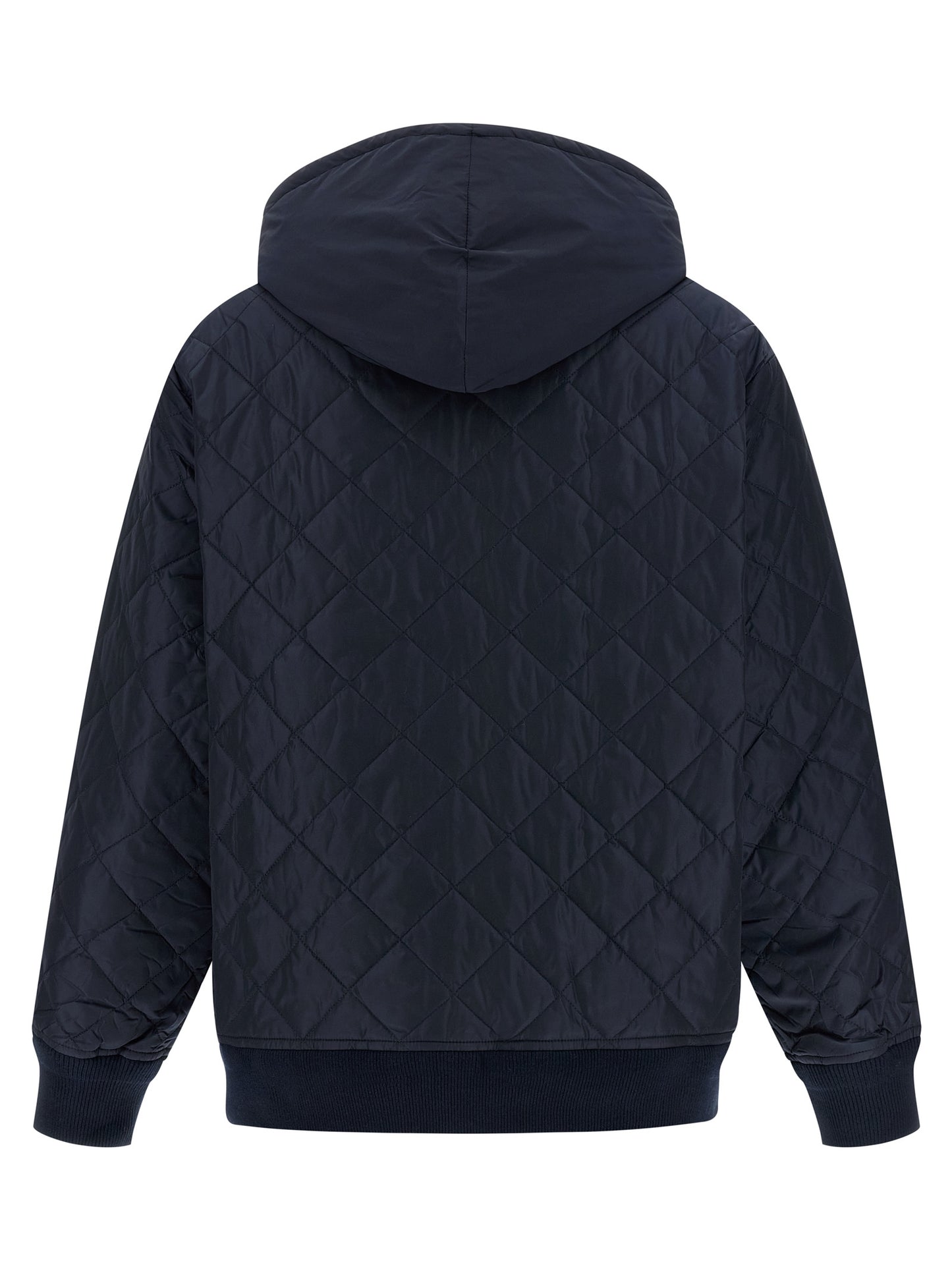 Quilted hooded jacket Down jacket, Parka, Casual jackets