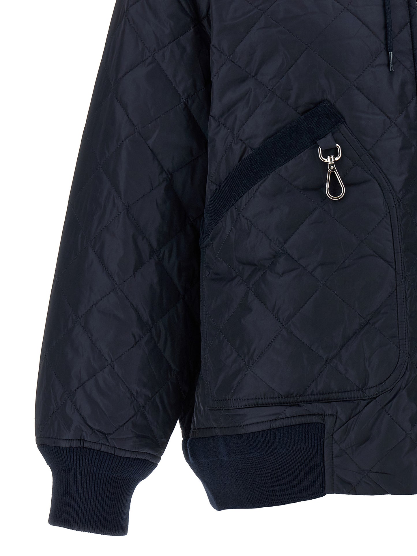 Quilted hooded jacket Down jacket, Parka, Casual jackets