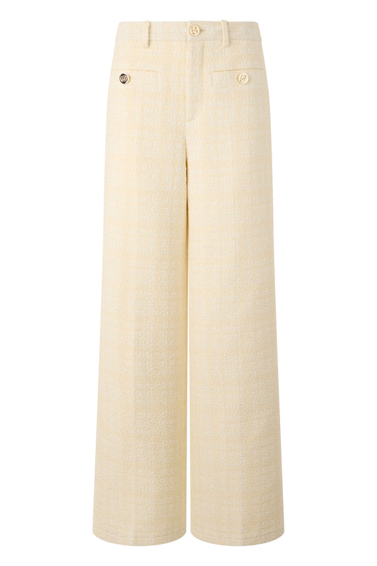 Tweed Cotton Check Trousers RTW