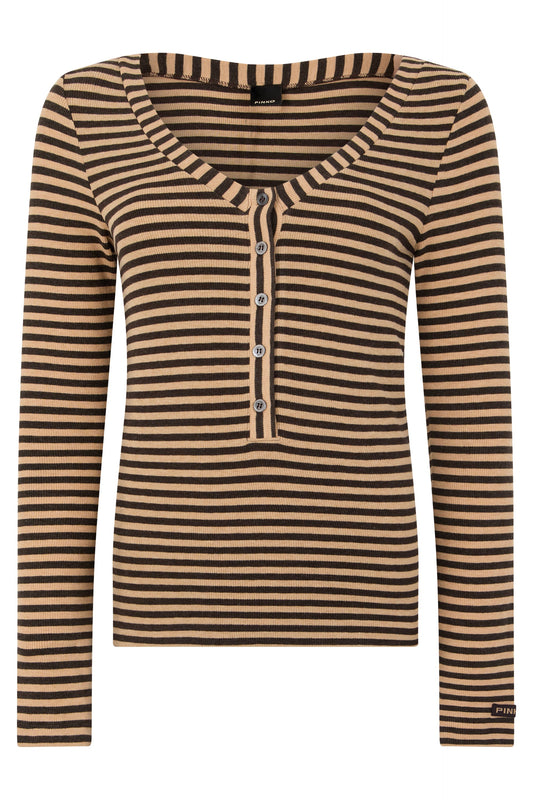 Long-sleeved striped shirt RTW