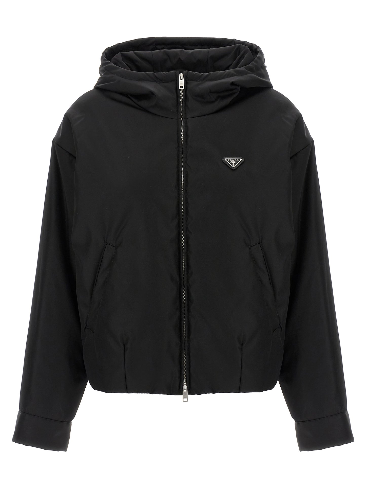 Re-Nylon hooded jacket Down jacket, Parka, Casual jackets