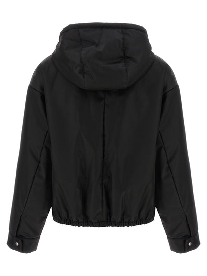 Re-Nylon hooded jacket Down jacket, Parka, Casual jackets
