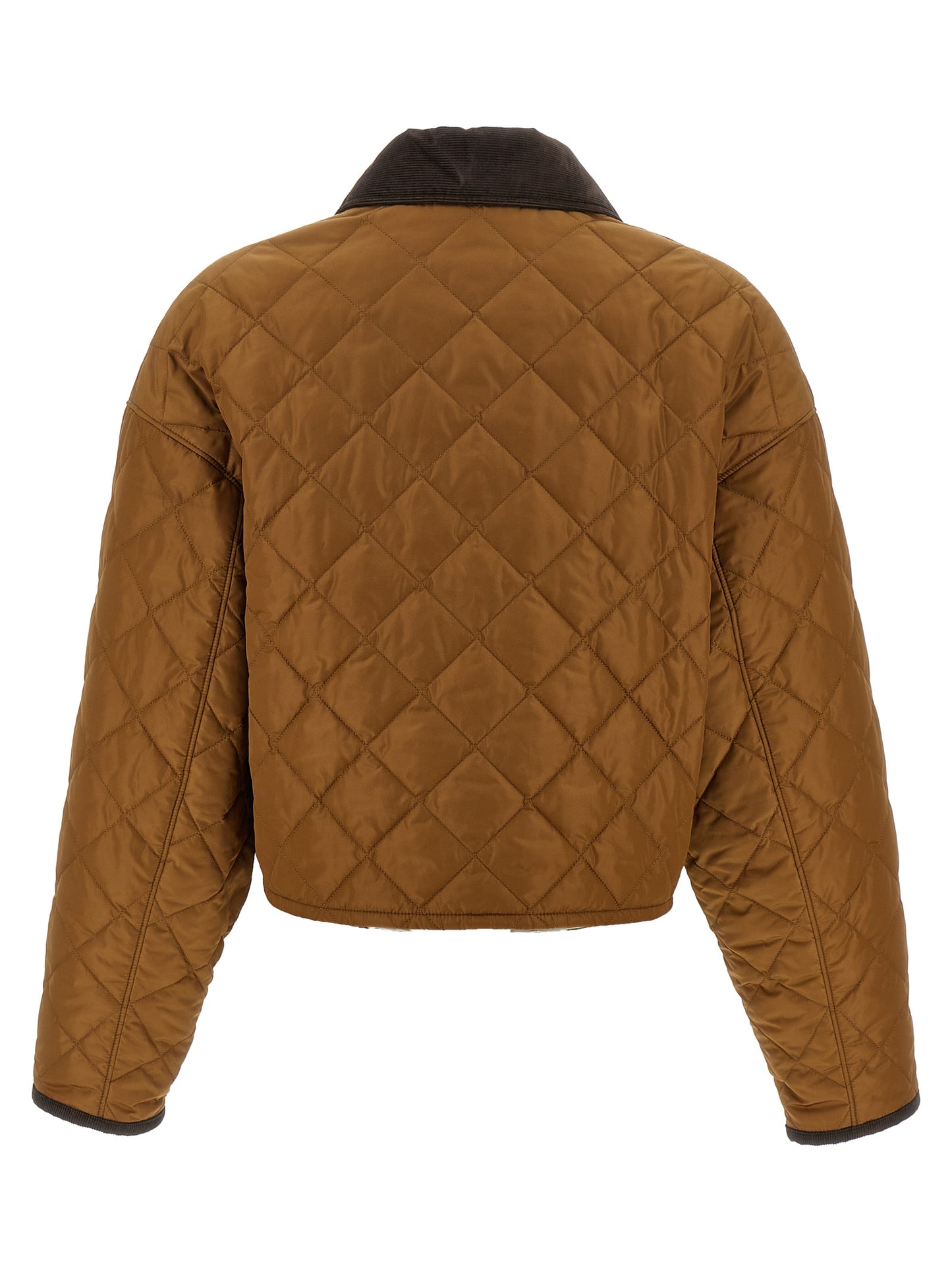 Quilted crop jacket Down jacket, Parka, Casual jackets