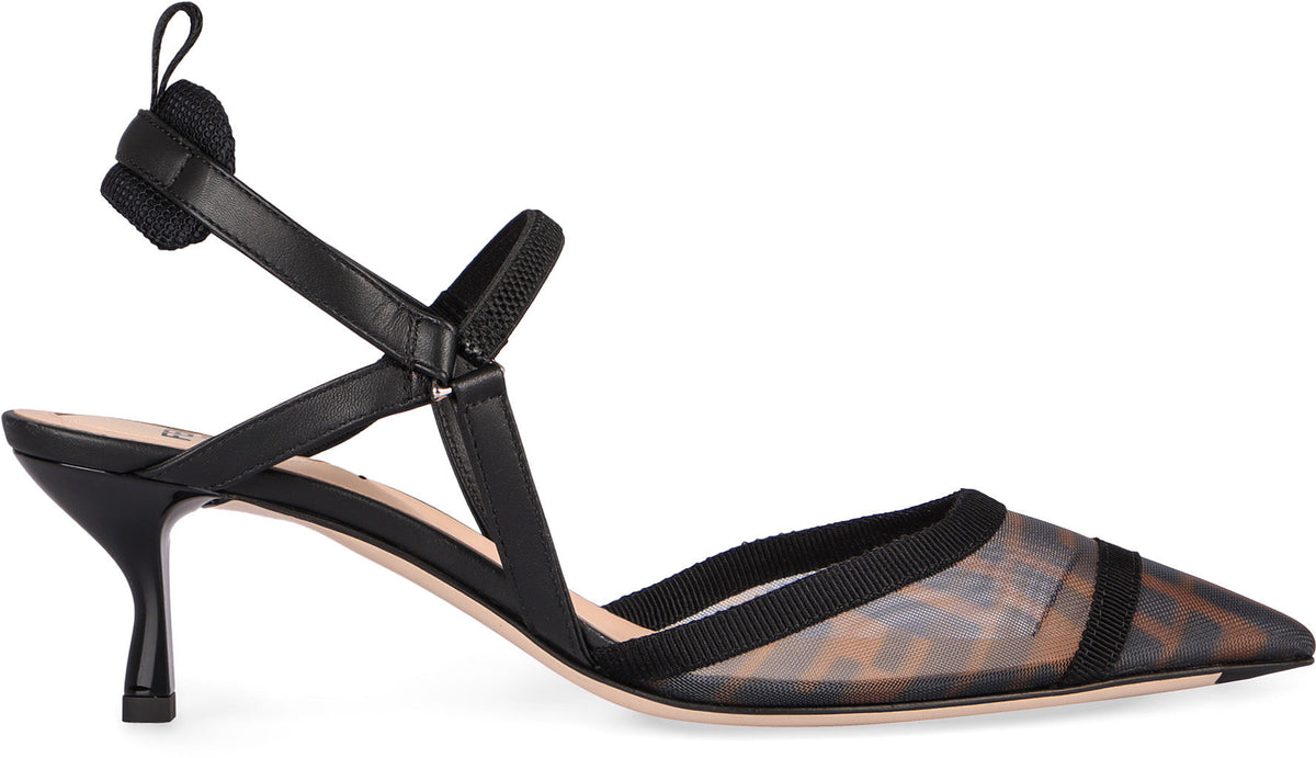 Fendi Colibrì Lite pointy-toe slingback