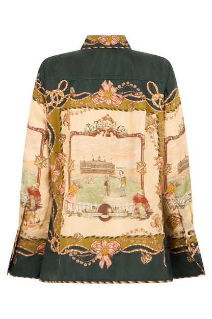 Silk shirt with print RTW