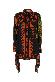 Blumarine Abito fantasia manica lunga