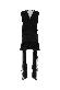 Blumarine 2a785a georg dress w/jersey