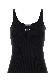 Off White Off stamp rib tank top black white