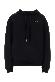 Off White Arrow leaves reg hoodie black - beech