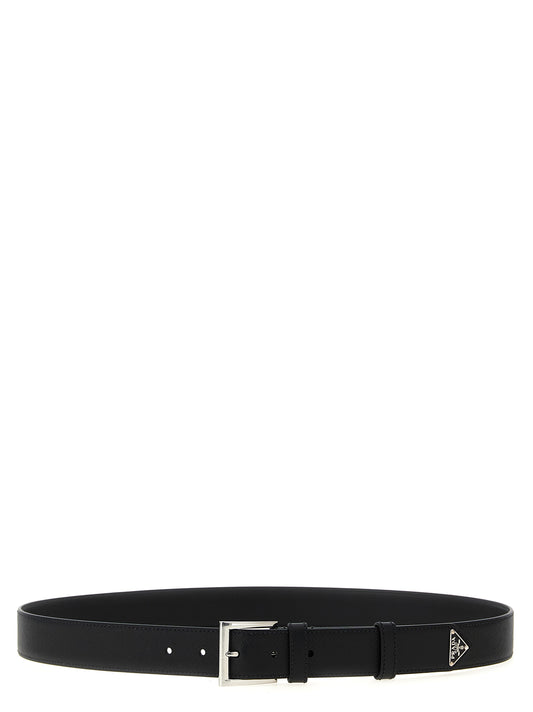 Saffiano leather belt Belts