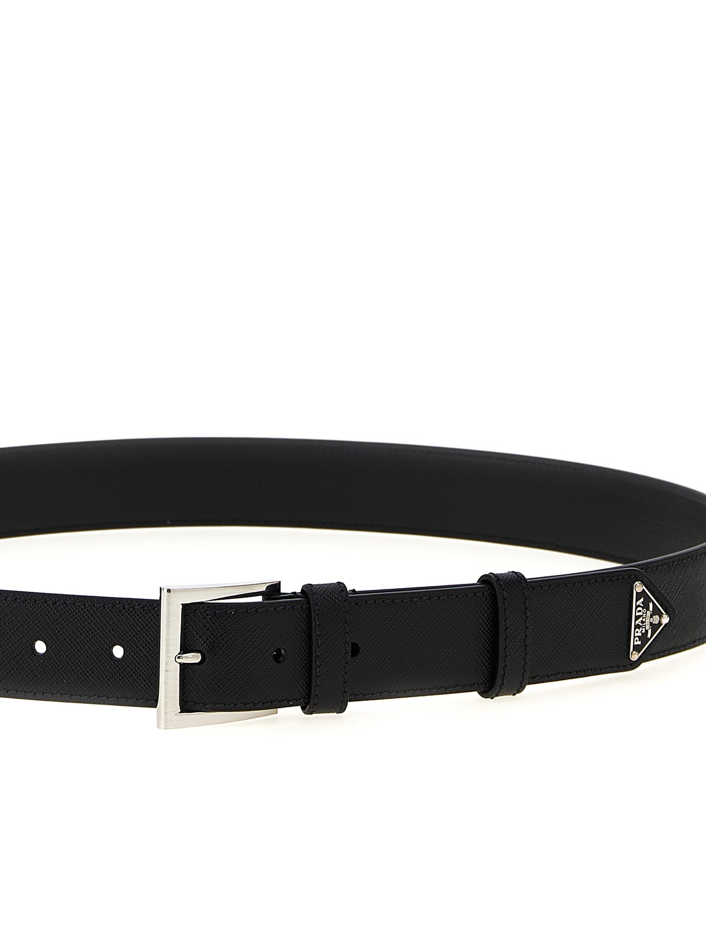 Saffiano leather belt Belts