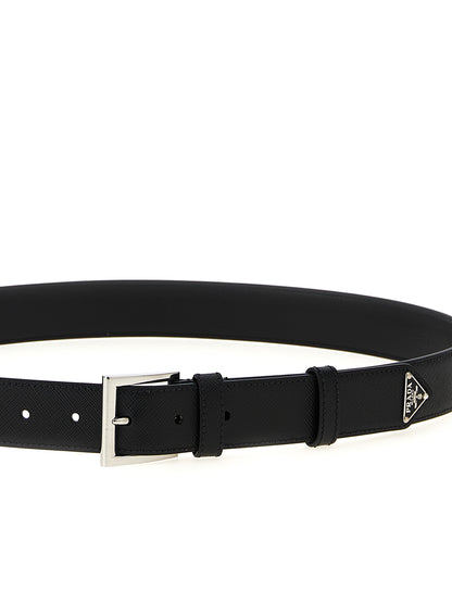 Saffiano leather belt Belts