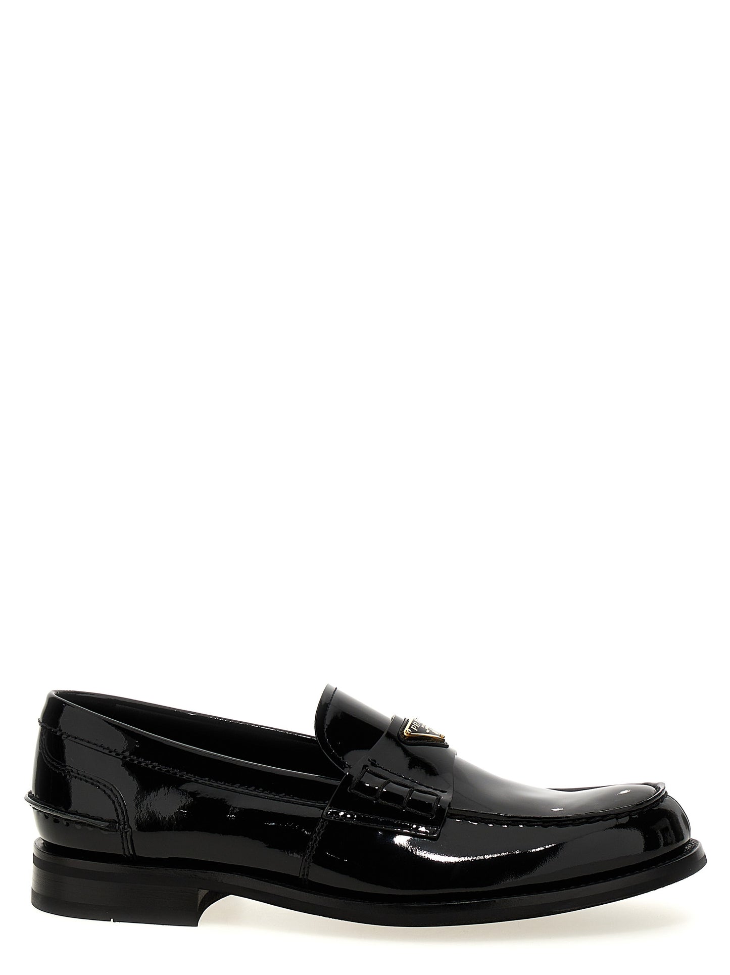 Logo patent leather loafer Loafers