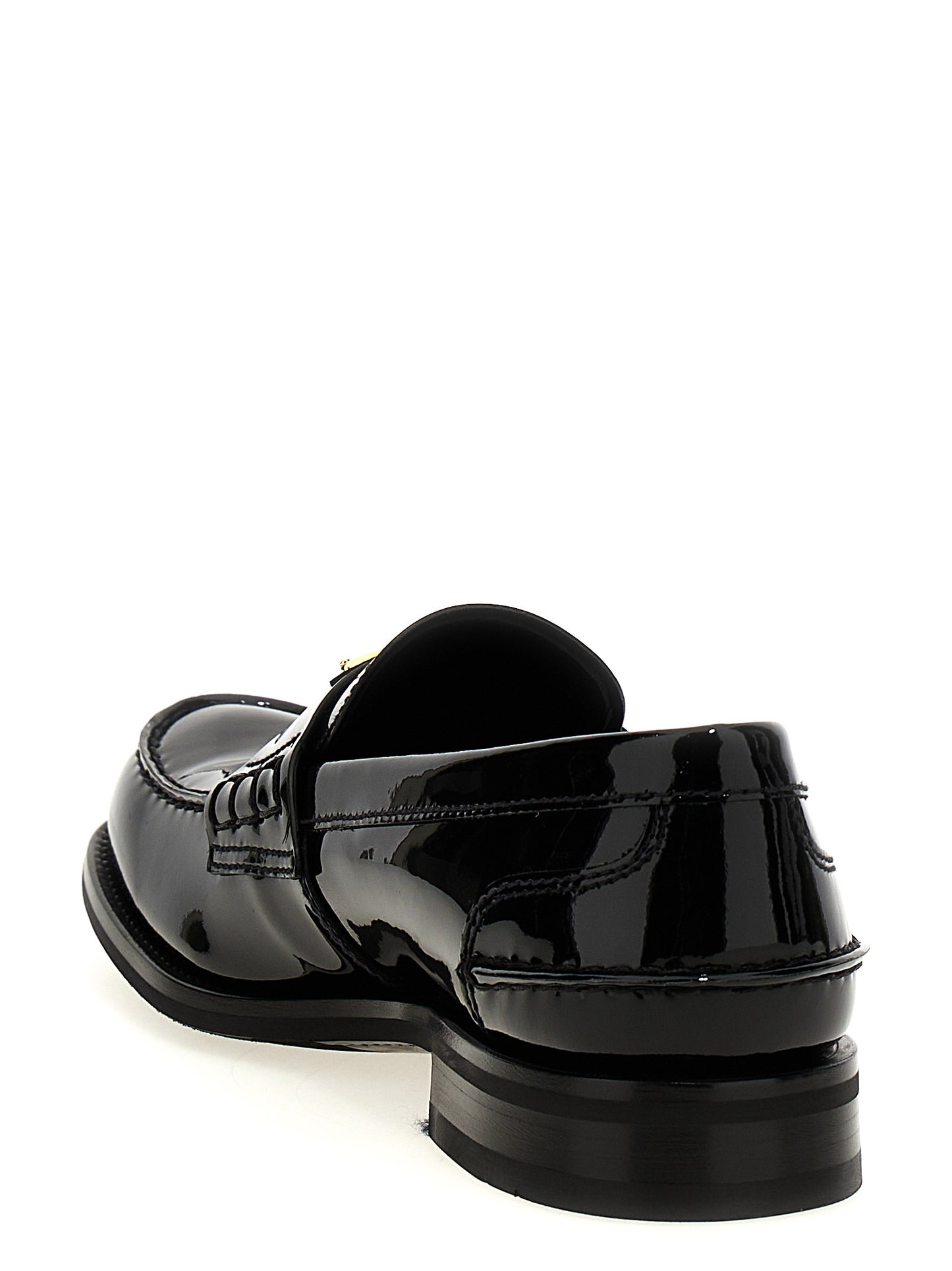 Logo patent leather loafer Loafers