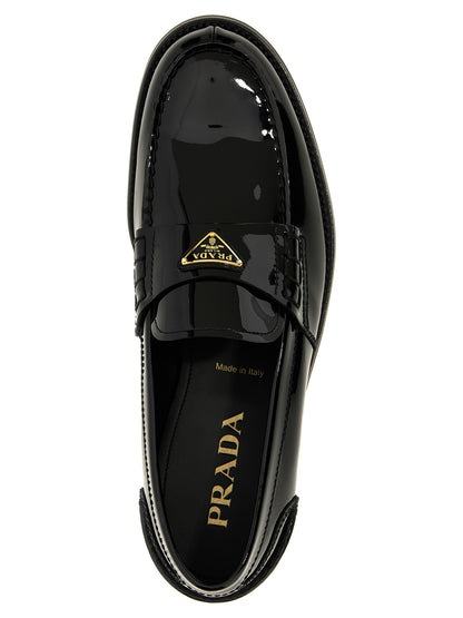 Logo patent leather loafer Loafers
