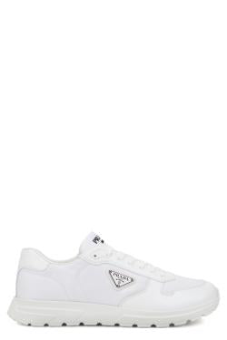 Prada Sneakers in fabric with leather inserts