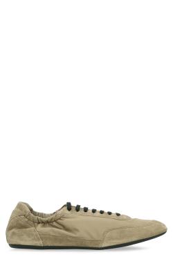 Prada Sneakers Collapse in Re-Nylon and suede leather