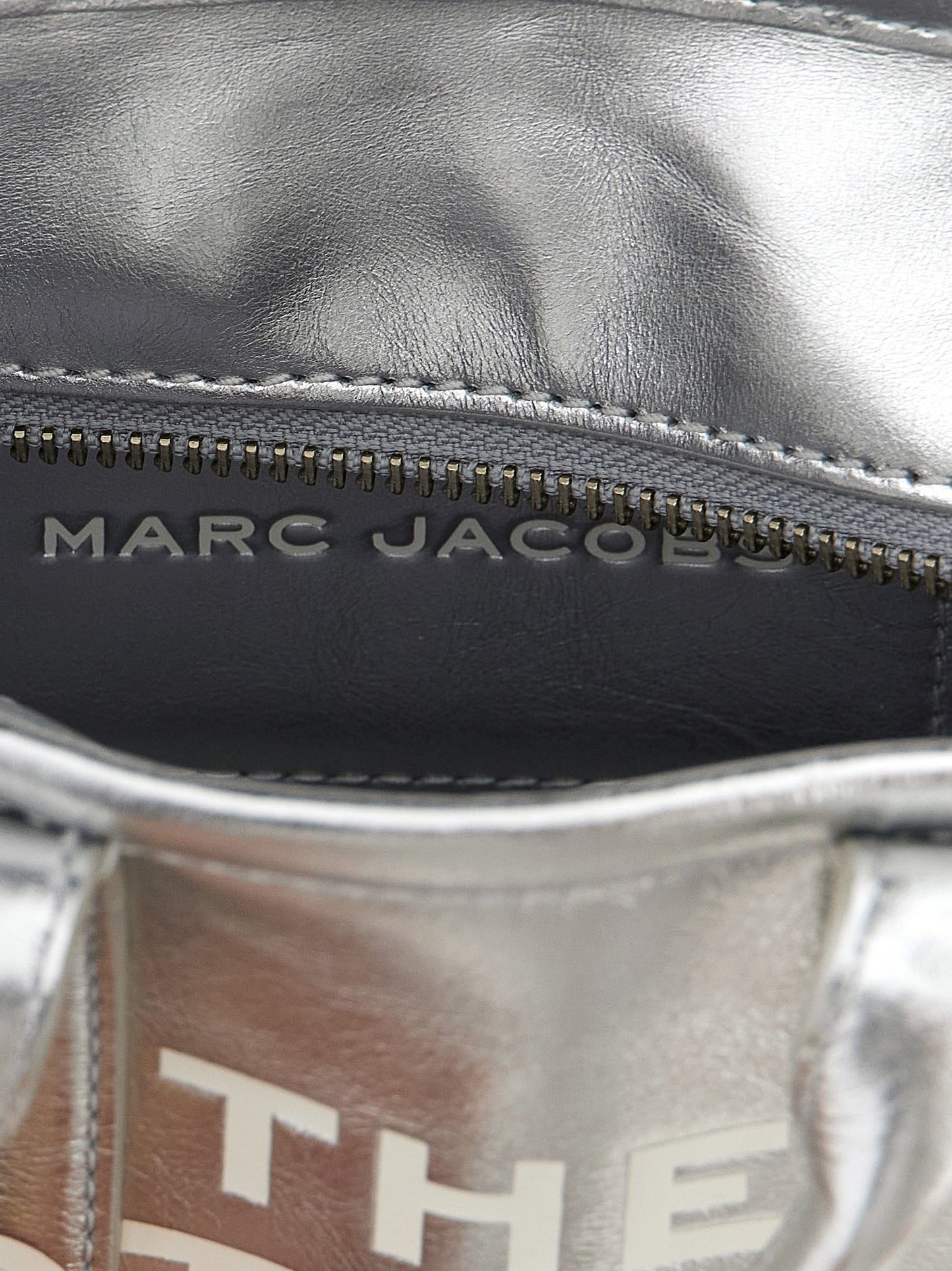 'The Metallic Leather Crossbody Tote' crossbody bag Crossbody bags