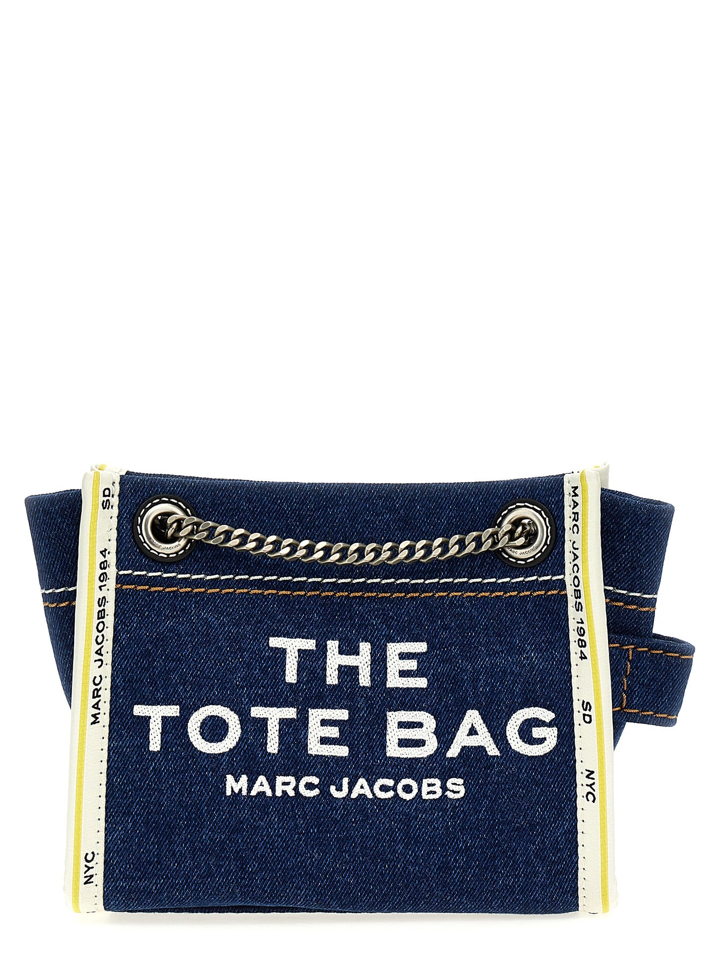 'The Denim Chain Crossbody Tote' crossbody bag Crossbody bags