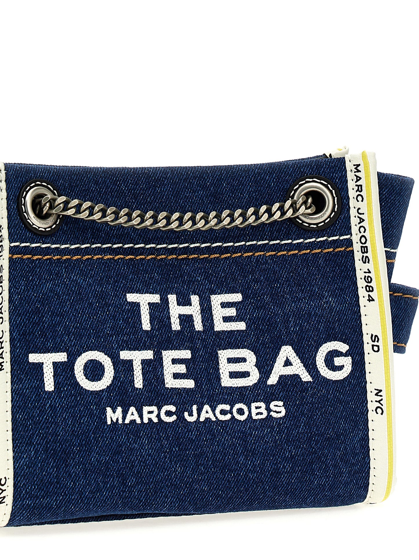 'The Denim Chain Crossbody Tote' crossbody bag Crossbody bags