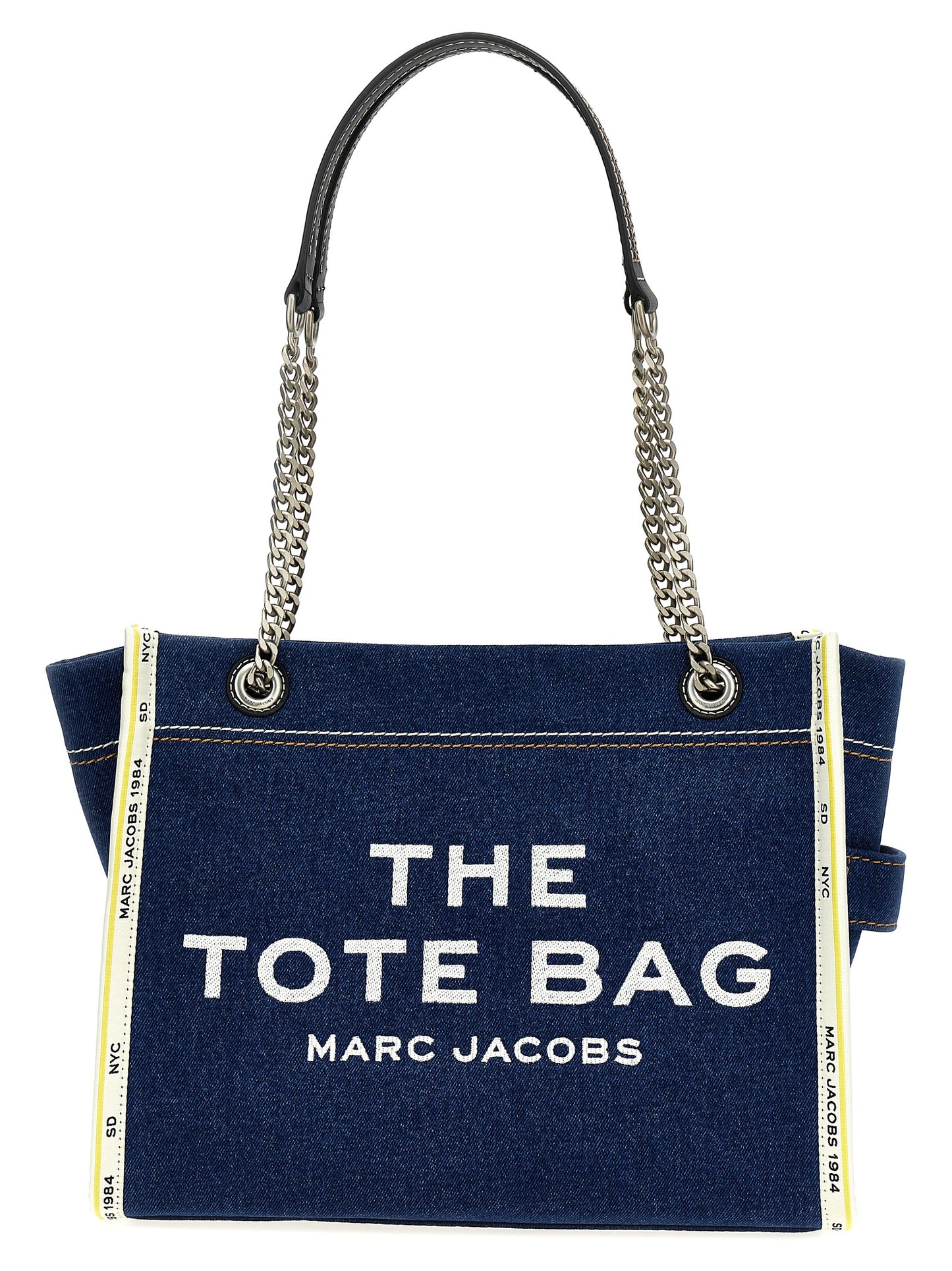'The Denim Chain Medium Tote' shoulder bag Shoulder bags