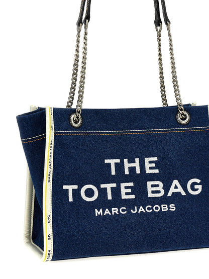 'The Denim Chain Medium Tote' shoulder bag Shoulder bags