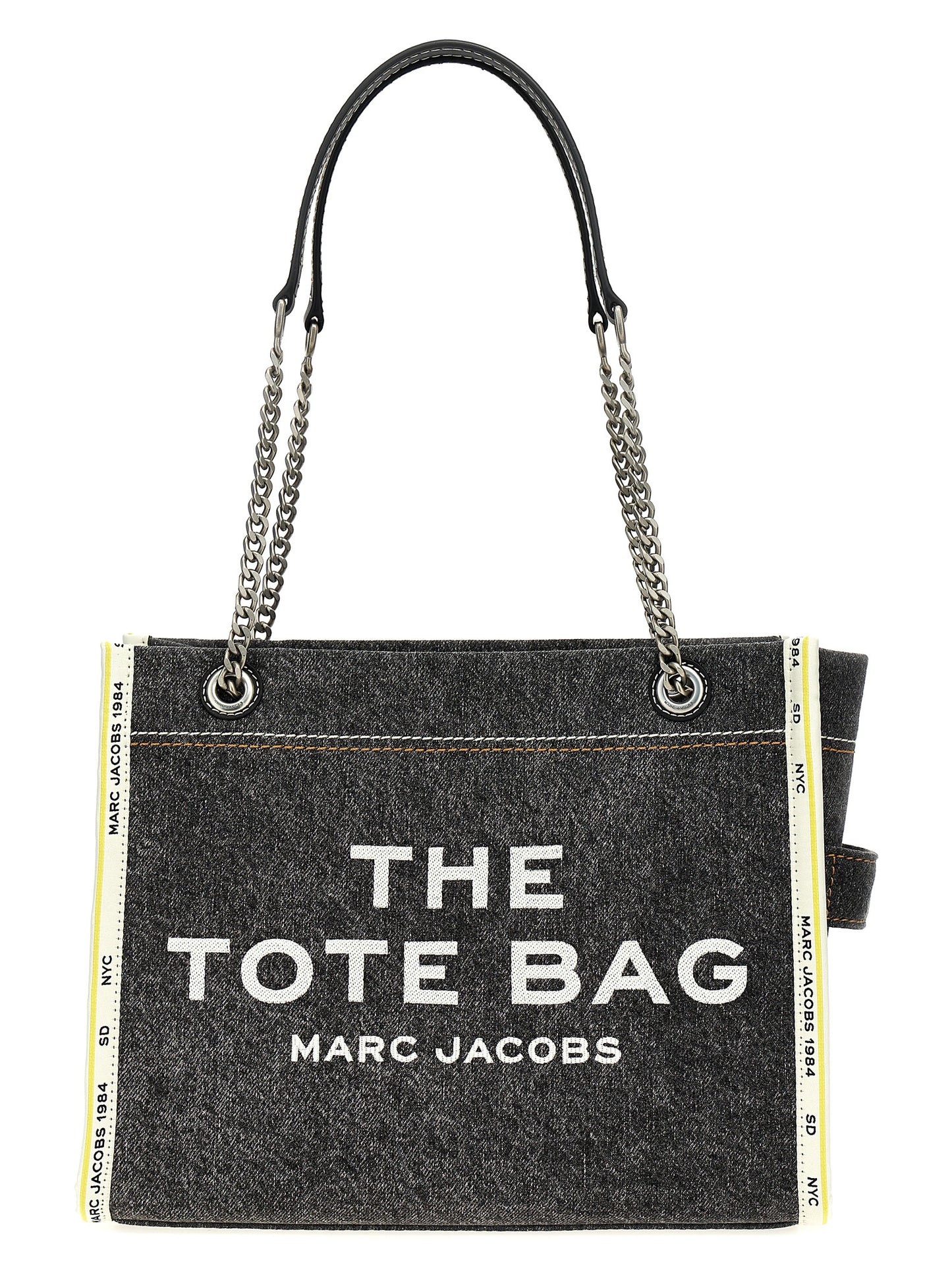 'The Denim Chain Medium Tote' shoulder bag Shoulder bags