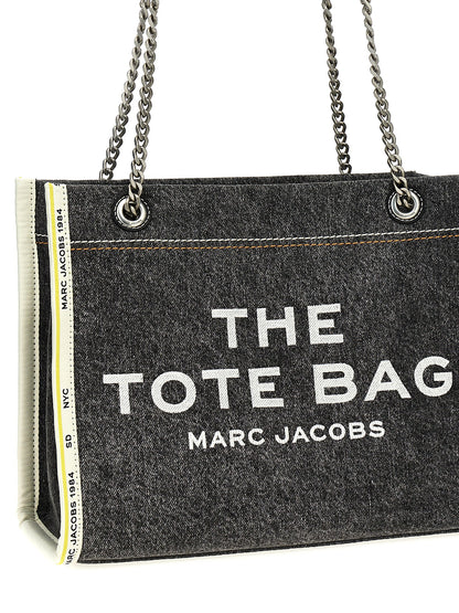 'The Denim Chain Medium Tote' shoulder bag Shoulder bags