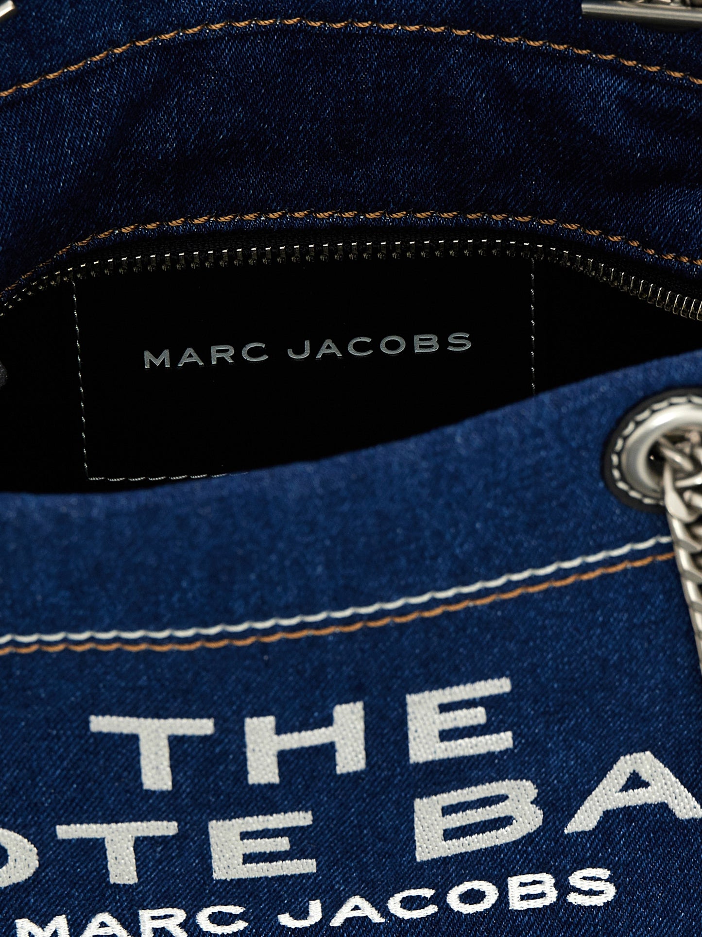 'The Denim Chain Small Tote' shoulder bag Shoulder bags