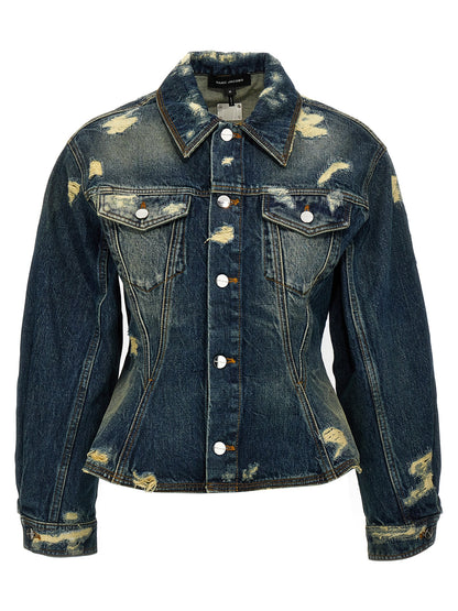 'The Rip And Repair Fluted Denim Jacket' jacket Casual jackets, parka