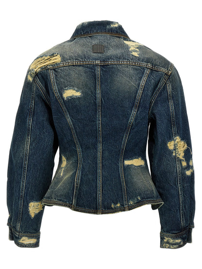 'The Rip And Repair Fluted Denim Jacket' jacket Casual jackets, parka