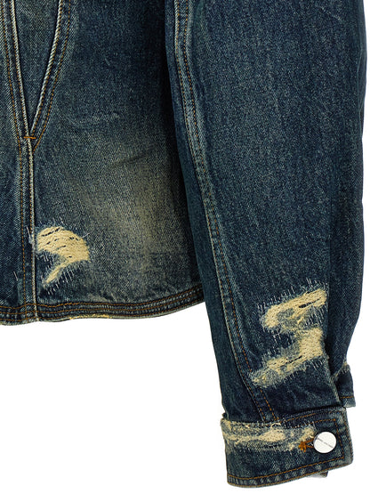 'The Rip And Repair Fluted Denim Jacket' jacket Casual jackets, parka