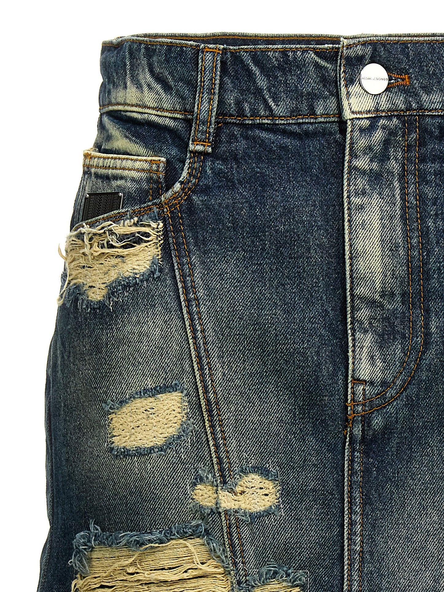 'The Rip And Repair Straight Jean' skirt Skirts