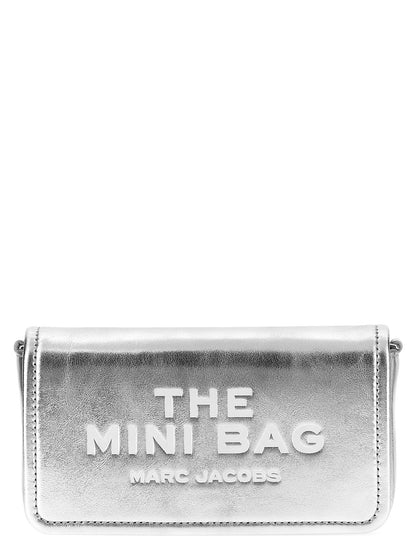 'The Metallic Leather Chain Mini Bag' crossbody bag Crossbody bags